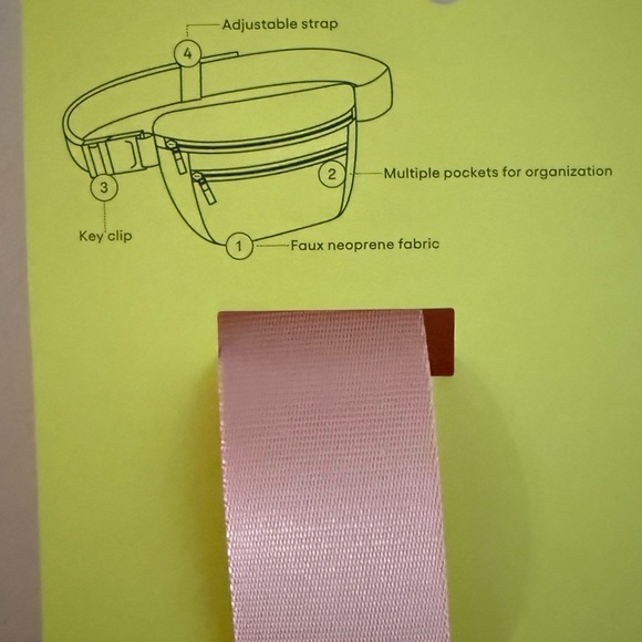 all in motion Peach Cosmetic Zip Pouch - Picture 2 of 4